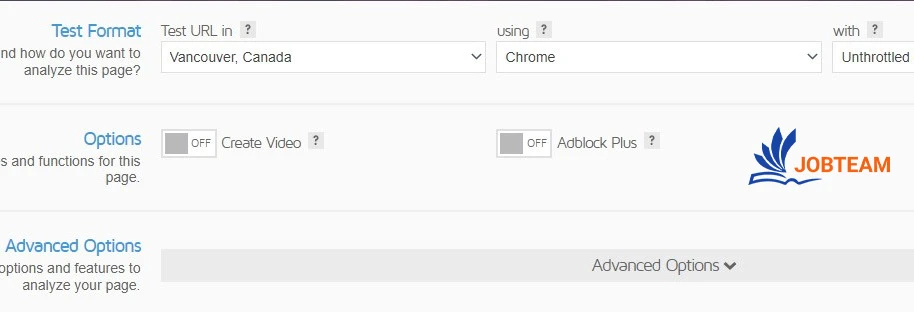 انالیز سایت در جی تی متریکس  GTmetrix