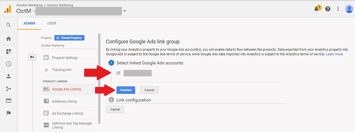 اتصال گوگل ادز به آنالیتیکس اتصال گوگل ادز به آنالیتیکس