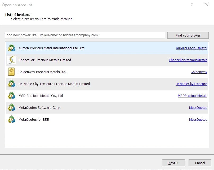 اکانت دمو فارکس مرحله 2