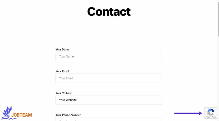 افزونه کپچا Contact Form 7 Captcha
