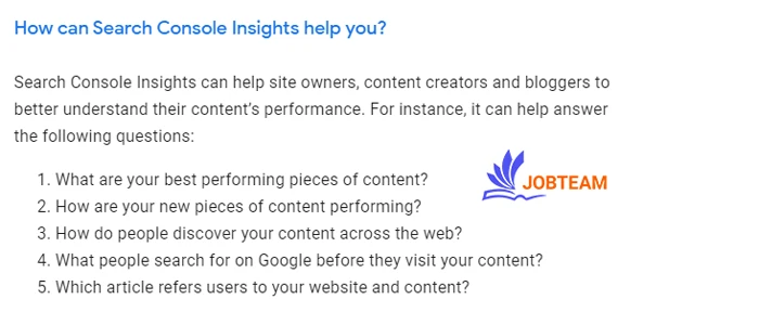 Search Console Insights (سرچ کنسول اینسایت) چه کمکی به ما می کند؟
