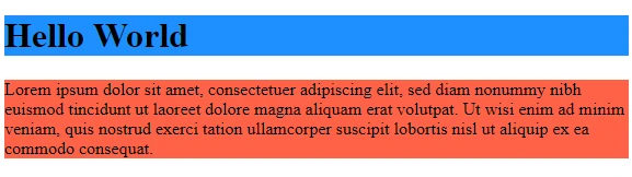رنگ پس زمینه (background color) در html