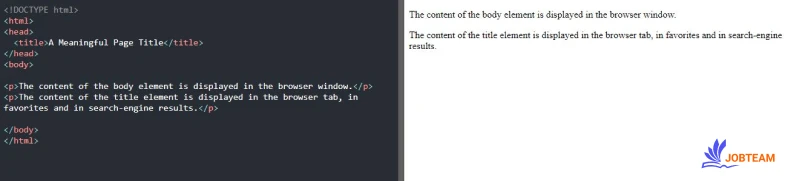 مثال از title در بخش هد مثال از title در بخش هد