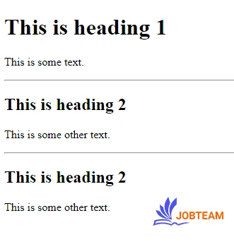 تگ hr یا خط افقی در html تگ hr یا خط افقی در html
