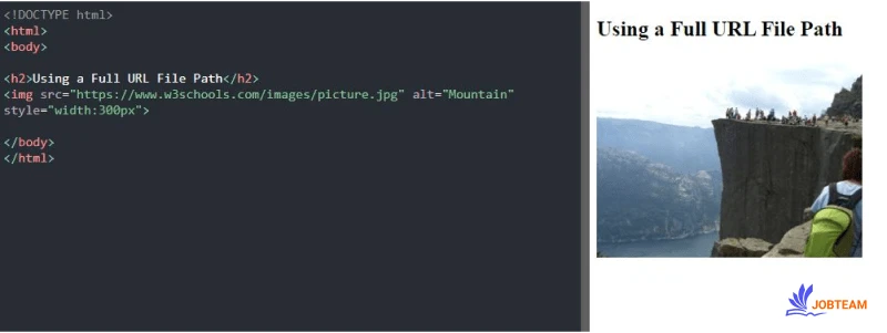 مسیردهی فایل ها به شکل مطلق در HTML مسیردهی فایل ها به شکل مطلق در HTML