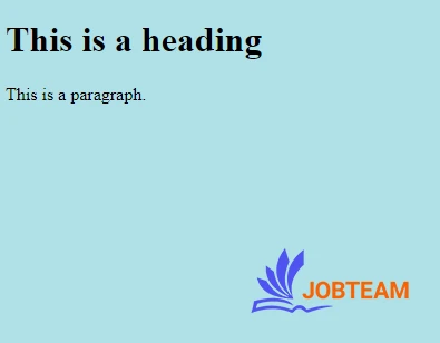 استایل رنگ پس زمینه در html استایل رنگ پس زمینه در html