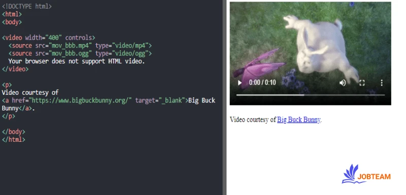 تگ video در HTML تگ video یا ویدیو در HTML
