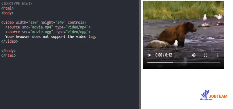 آموزش video در HTML آموزش video در HTML