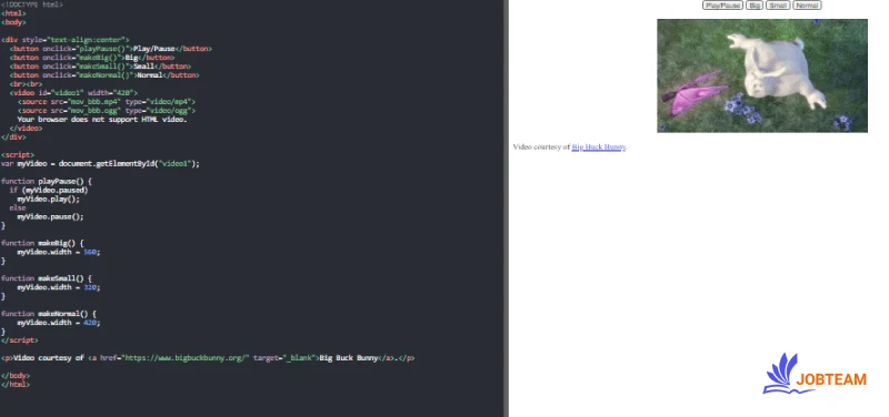 تگ video در HTML – متدها، ویژگی ها، رویدادها تگ video در HTML – متدها، ویژگی ها، رویدادها