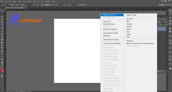 ساخت قالب پست اینستاگرام: مرحله دوم برای پست تکی ساخت قالب پست اینستاگرام: مرحله دوم برای پست تکی