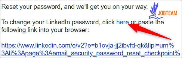 عملیات بازیابی پسورد در لینکدین عملیات بازیابی پسورد در لینکدین