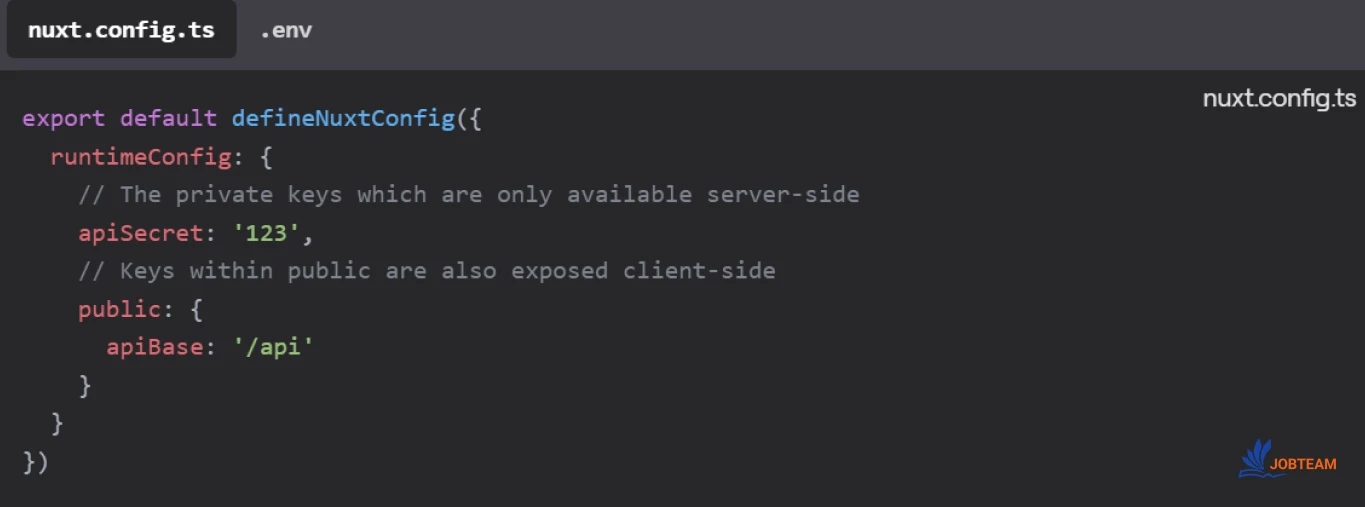 فایل nuxt.config.ts: فایل nuxt.config.ts: