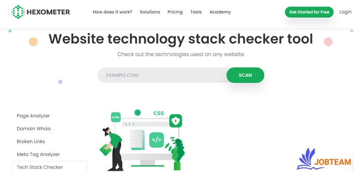 ابزار تشخیص زبان برنامه نویسی سایت Heometer ابزار تشخیص زبان برنامه نویسی سایت Heometer