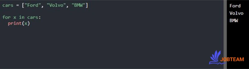 پیمایش عناصر آرایه در پایتون (Python) پیمایش عناصر آرایه در پایتون (Python)