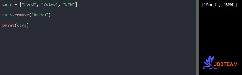 حذف عناصر یک آرایه در پایتون (Python) حذف عناصر یک آرایه در پایتون (Python)