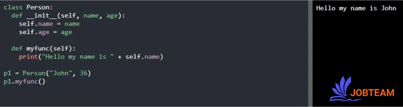 متد های Object در پایتون (Python) متد های Object یا شی در پایتون (Python)