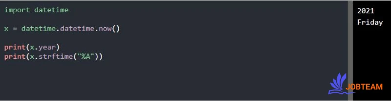 کار با تاریخ و زمان در پایتون (Python) 