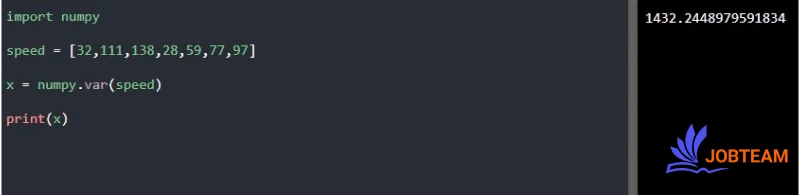 محاسبه واریانس در یادگیری ماشین (Machine Learning)