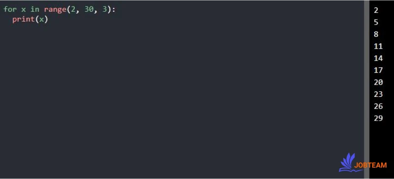 تابع range حلقه for در پایتون (Python) تابع range حلقه for در پایتون (Python)