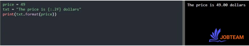 متد ()format برای قالب بندی متن در پایتون متد ()format برای قالب بندی متن در پایتون