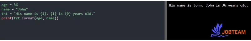 اعداد شاخص دار در آکولادها در پایتون (Python) اعداد شاخص دار در آکولادها در پایتون (Python)