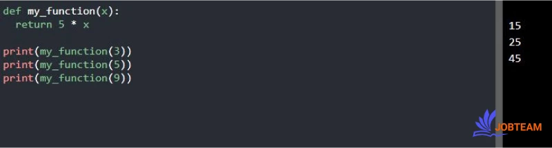 مقادیر برگشتی توابع در پایتون (Python) مقادیر برگشتی توابع در پایتون (Python)