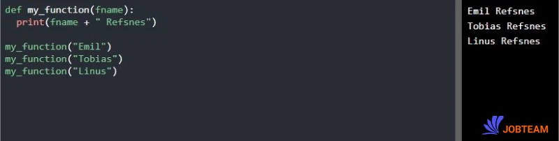 آرگومان ها (Arguments) توابع در پایتون (Python) آرگومان ها (Arguments) توابع در پایتون (Python)