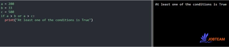 کلمه کلیدی or در پایتون (Python) کلمه کلیدی or در پایتون (Python)