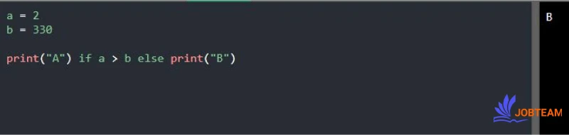 مختصر نویسی if…else در پایتون (Python) مختصر نویسی if…else در پایتون (Python)