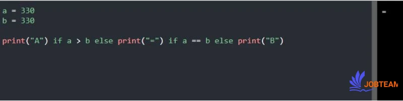 مختصر نویسی if…else در پایتون (Python) مختصر نویسی if…else در پایتون (Python)