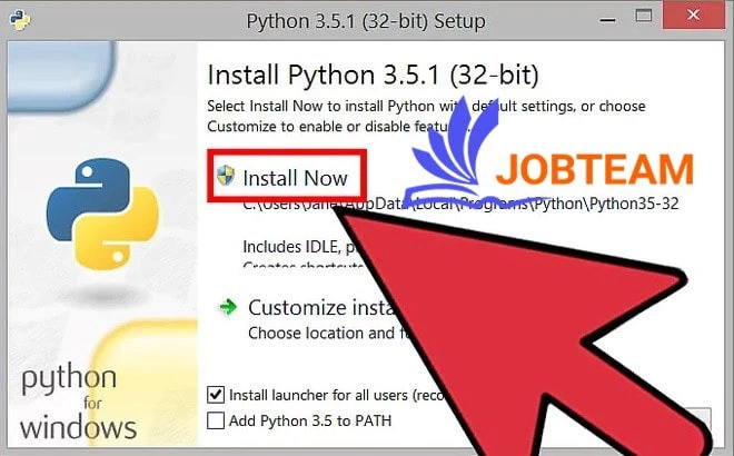 شروع نصب پایتون شروع نصب پایتون در ویندوز