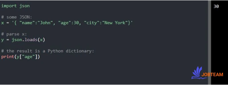 تبدیل از JSON جیسون به پایتون (Python)
