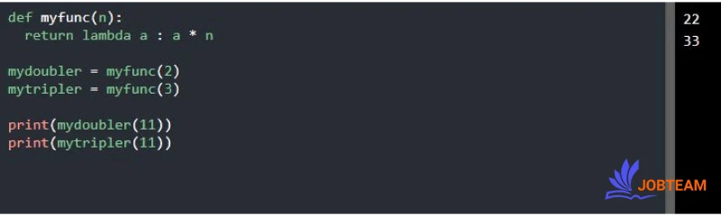 دلیل استفاده از توابع بی نام در پایتون (Python)