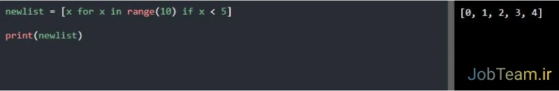 مقادیر قابل پیمایش در روش list Comperhension در پایتون (Python) مقادیر قابل پیمایش در روش list Comperhension در پایتون (Python)