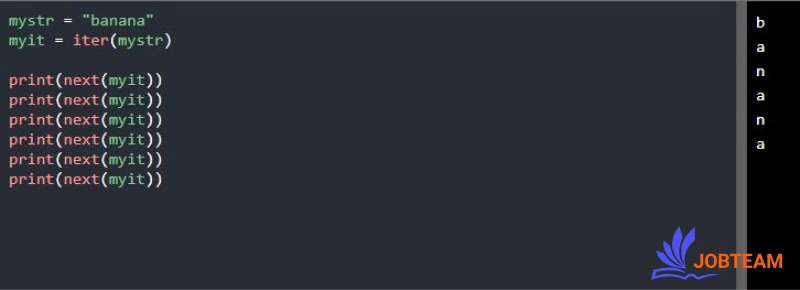 Iterator یا تکرار گر در پایتون (Python)