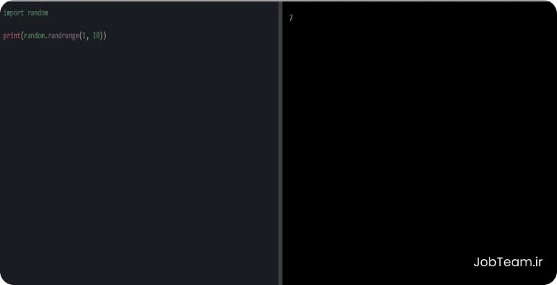 اعداد تصادفی در پایتون