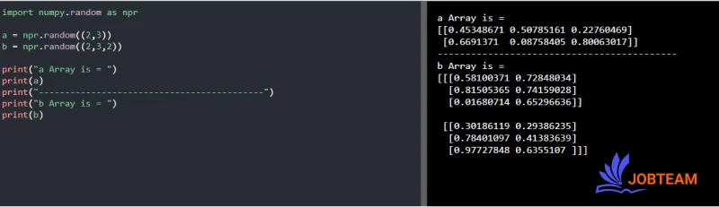 توابع عمومی ایجاد ndarray ماژول NumPy در پایتون (Python) توابع عمومی ایجاد ndarray ماژول NumPy در پایتون (Python)