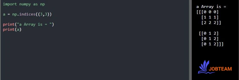 توابع عمومی ایجاد ndarray ماژول NumPy در پایتون (Python) توابع عمومی ایجاد ndarray ماژول NumPy در پایتون (Python)