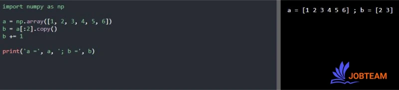 کپی کردن آرایه موجود برای ایجاد آرایه جدید NumPy در پایتون (Python) کپی کردن آرایه موجود برای ایجاد آرایه جدید NumPy در پایتون (Python)