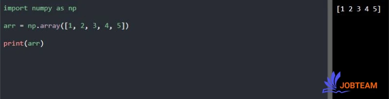 آرایه های تک بعدی (1-D) در ماژول NumPy در پایتون (Python) آرایه های تک بعدی (1-D) در ماژول NumPy در پایتون (Python)