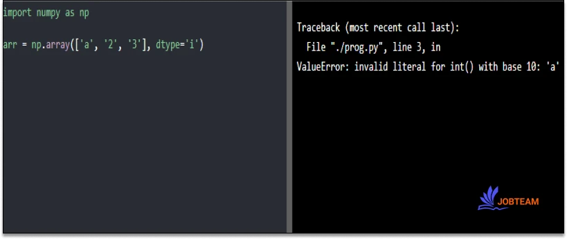 اگر یک مقدار قابلیت تبدیل نداشته باشد،در نامپای چه کار باید کرد؟ اگر یک مقدار قابلیت تبدیل نداشته باشد،در نامپای چه کار باید کرد؟