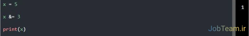 عملگر (=&) در پایتون (Python) عملگر (=&) در پایتون (Python)