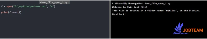 خواندن فایل در پایتون (Python)
