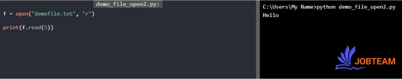 خواندن بخش هایی از یک فایل در پایتون (Python)