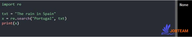 تابع ()Search برای regex در پایتون (Python)