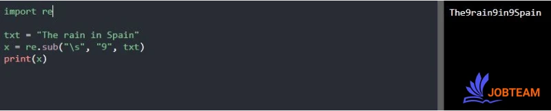 تابع ()Sub برای ریجکس در پایتون (Python)