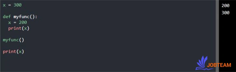 نام گذاری یکسان متغیرهای سراسری و محلی در پایتون (Python) نام گذاری یکسان متغیرهای سراسری و محلی در پایتون (Python)