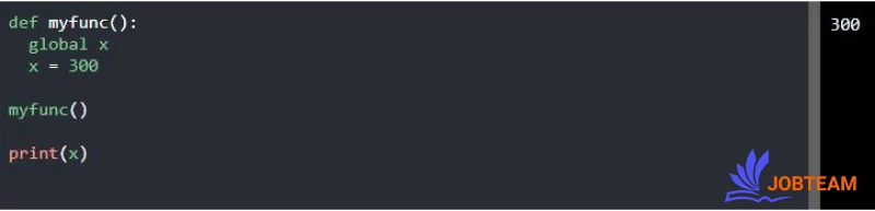 کلمه کلیدی Global در پایتون (Python) کلمه کلیدی Global در پایتون (Python)