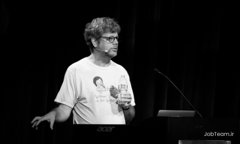 خالق پایتون - Guido van Rossum  خالق پایتون - Guido van Rossum