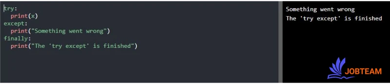 بلوک finally در مدیریت خطا پایتون (Python) بلوک finally در مدیریت خطا پایتون (Python)
